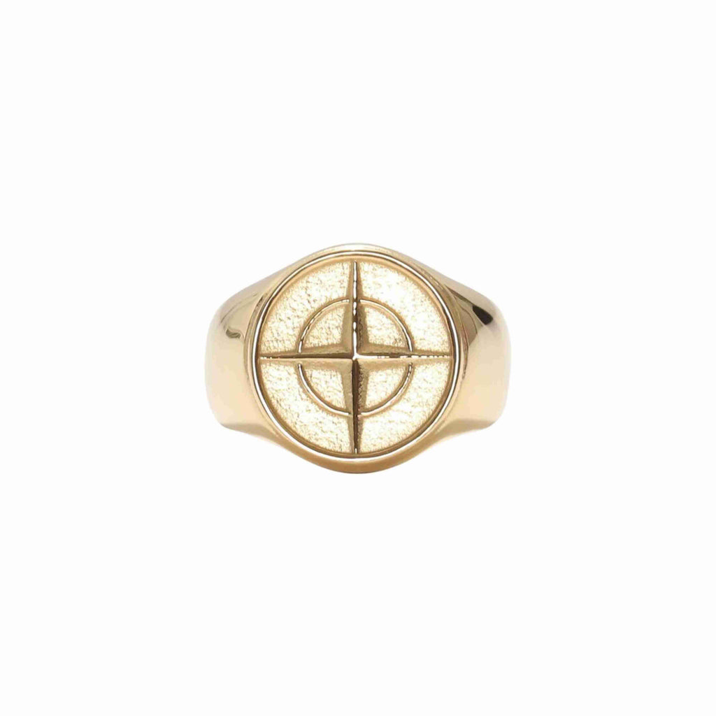 Gold Compass ring