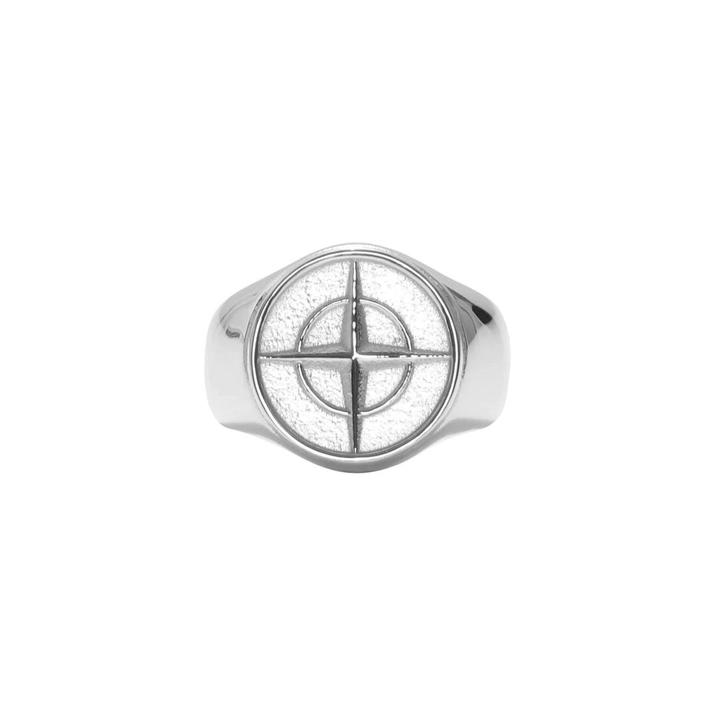 Silver Compass ring