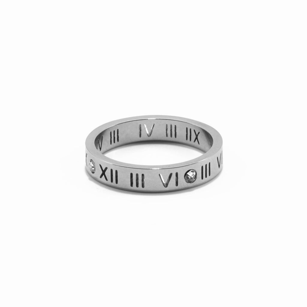 Ring Cristal Romain Silver